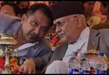 ओलीका अति निकट सहयोगी डा. रामबाबु गिरीद्वारा पार्टी परित्याग, बालेनलाई सघाउने