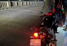 कन्काई पुलमा कारको ठक्करबाट मोटरसाइकल चालकको मृत्यु