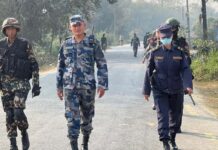 झापा ५ मा पाँचजना डीएसपीको कमाण्डमा २ हजारबढी सुरक्षाकर्मी परिचालन