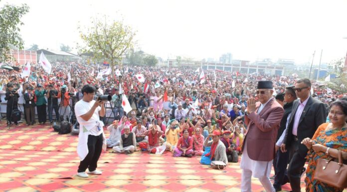 निर्वाचनको मुखमा एमालेको युथ भोलेन्टियर्स गठन