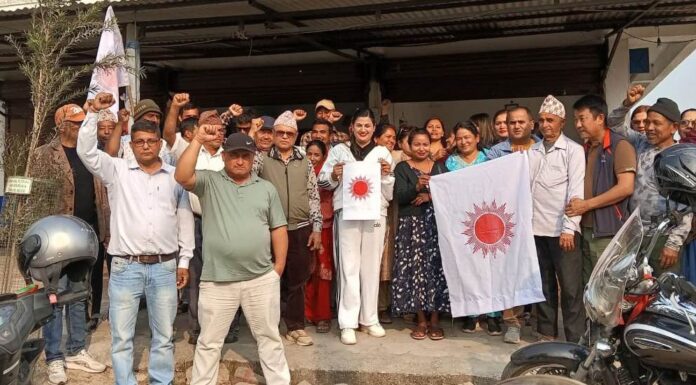 झापा ५ मा एमालेको घरदैलो कार्यक्रममा अवरोध