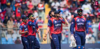 नेपाल फेरि पराजित, वेस्ट इन्डिज ‘सुपर एट’ मा